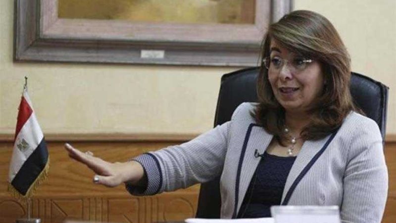 وزيرة التضامن تجتمع