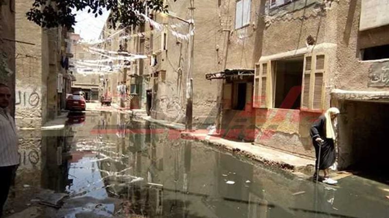 المجارى تغلق مكتب