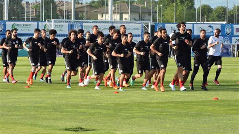 المنتخب الوطني يتدرب