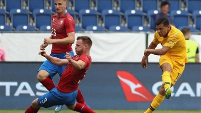 أستراليا تفوز على التشيك برباعية نظيفة استعدادا لكأس العالم