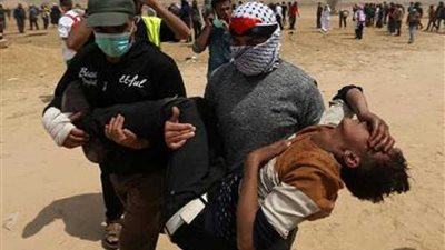 إصابتان برصاص الاحتلال الإسرائيلي في مسيرات العودة شرق غزة