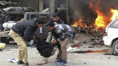 مصرع وإصابة 3 أشخاص في هجوم انتحارى بباكستان