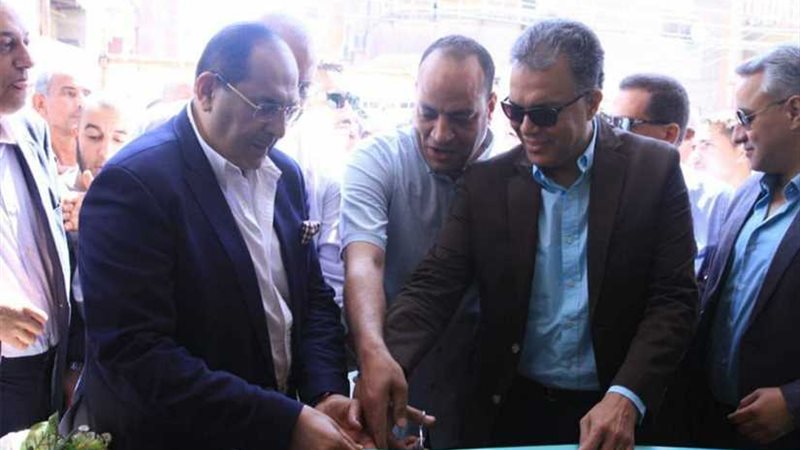 وزير النقل يفتتح