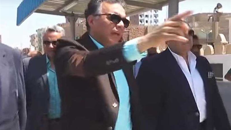 وزير النقل يفتتح