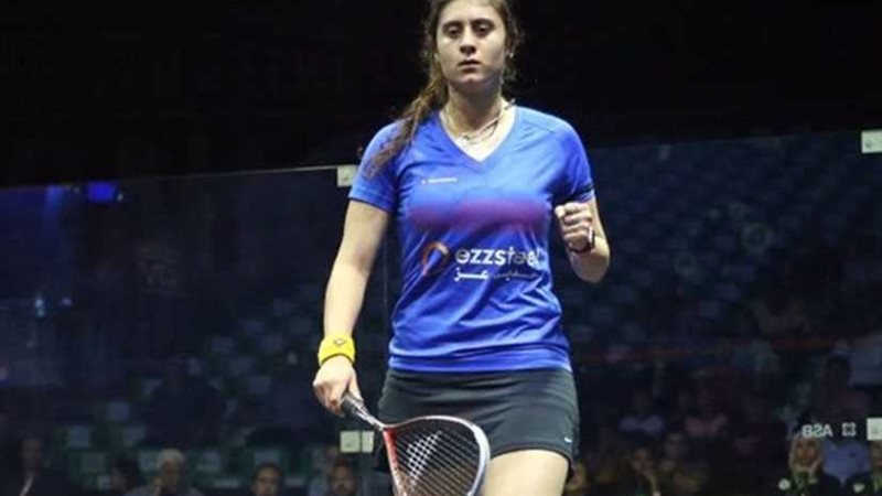 نور الشربيني تحافظ