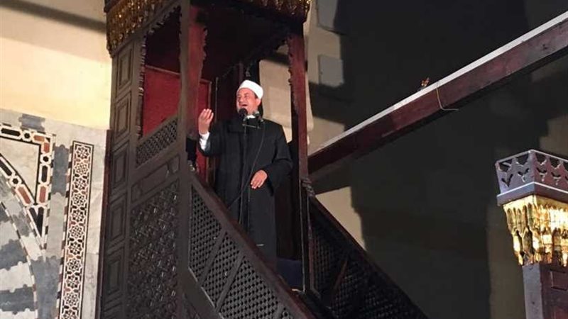 خطيب الجامع الأزهر: