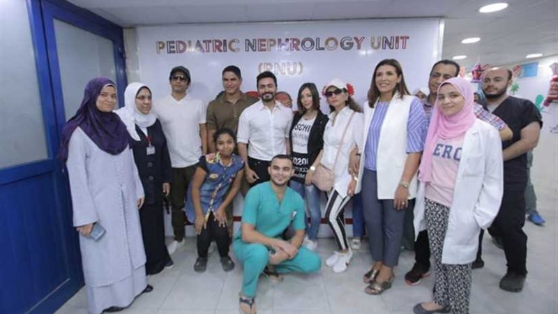 زيارة لمستشفى أطفال