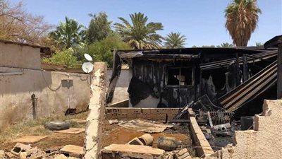 حريق يلتهم 5 بنات وولد من أسرة واحدة