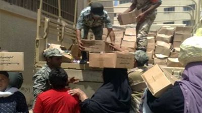 توزيع 64 ألف كرتونة مواد غذائية و13 ألف طن دواجن على الأسر الأكثر احتياجاً بالقليوبية