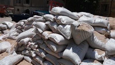 ضبط 18 طن أرز مجهول المصدر في مصر الجديدة (صور)