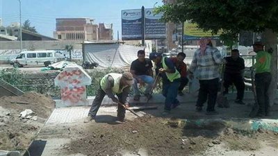 بالصور.. حملة لرفع كفاءة النظافة بالدلنجات