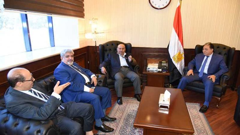 وزير الصحة يستقبل
