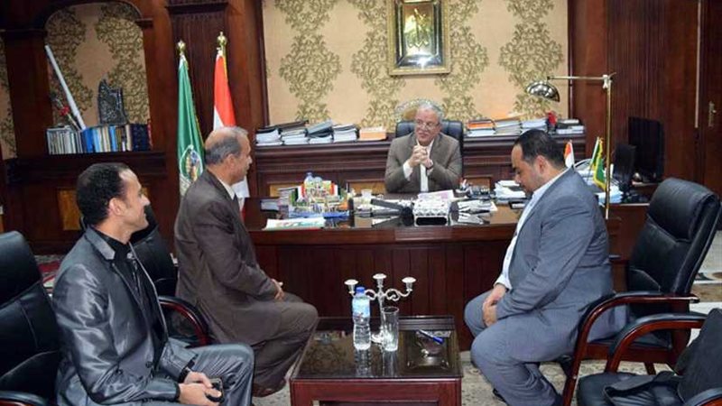 محافظ المنيا يعتمد