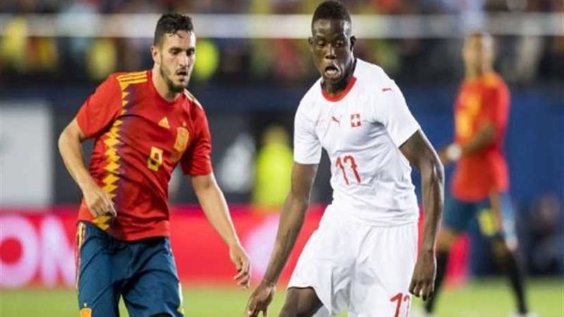 تعادل إسبانيا وسويسرا