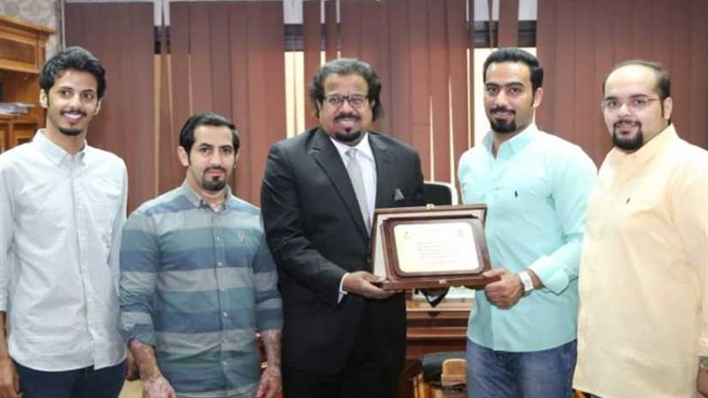 وفد من اتحاد الطلبة