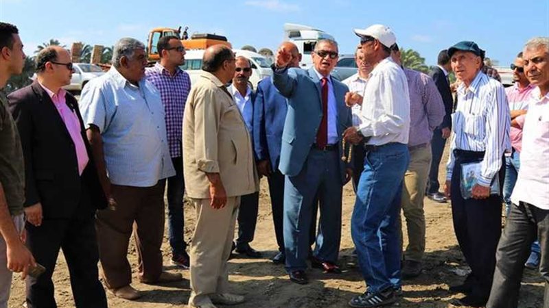 محافظ كفر الشيخ يتفقد