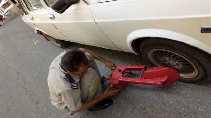 ضبط 176 مخالفة انتظار