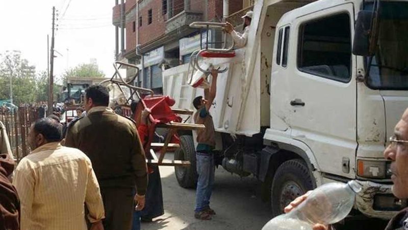 رفع 403 إشغالات طريق