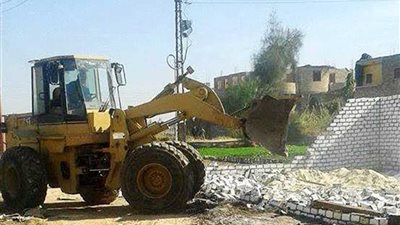 إزالة 193 حالة تعد على الأراضي الزراعية بالمنيا
