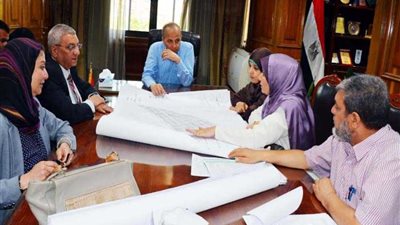 محافظ القليوبية يبحث المخطط التفصيلي لـ