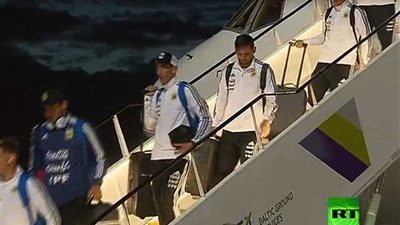 وصول ميسي ورفاقه إلى روسيا للمشاركة في المونديال