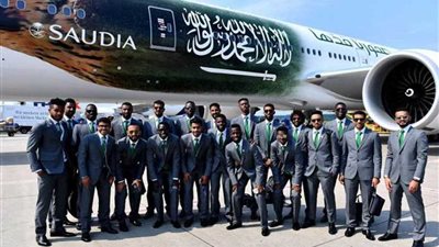 بعثة المنتخب السعودي تصل الى روسيا استعدادا للمونديال