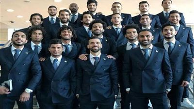 لاعبو المنتخب المصري بـ