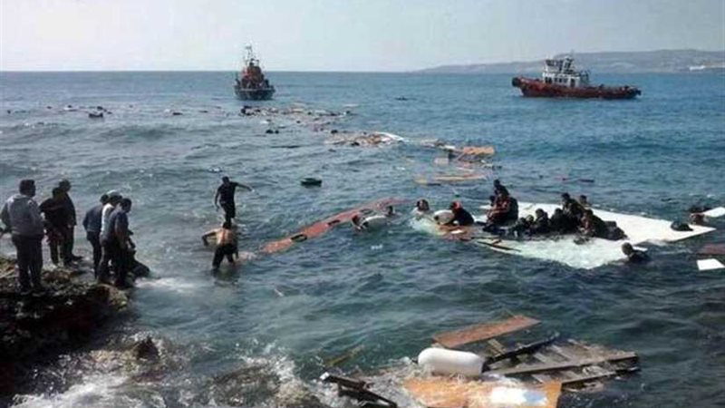 غرق 46 مهاجرا وفقدان