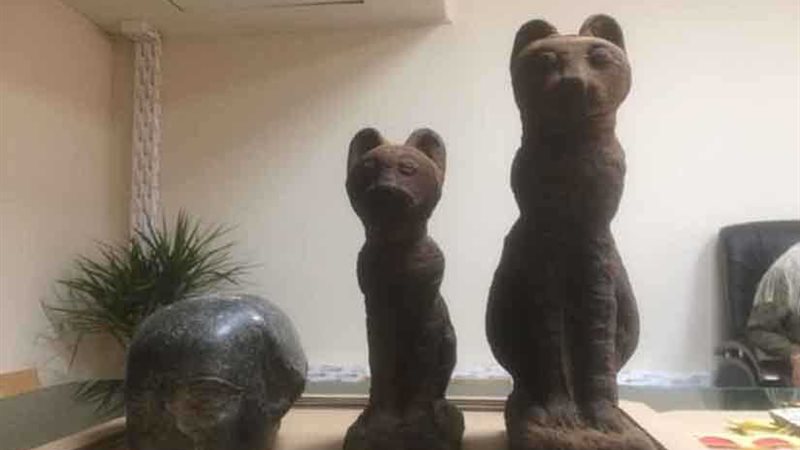 استرداد 9 قطع أثرية