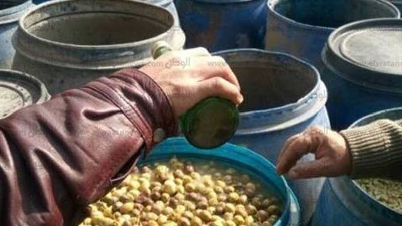 ضبط 5 أطنان مخللات