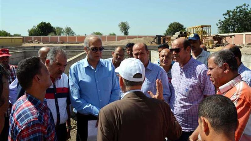 محافظ القليوبية يتابع