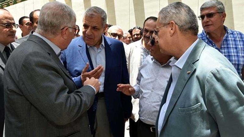 محلب يتفقد مشروع