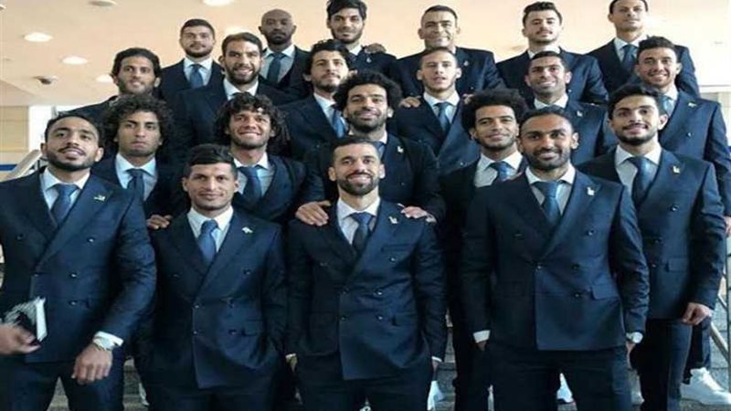 لاعبو المنتخب المصري