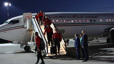 لحظة وصول المنتخب المغربي إلى روسيا للمشاركة في كأس العالم (فيديو وصور)