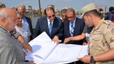 محافظ الدقهلية يتفقد أعمال توسعة شارع الجمهورية