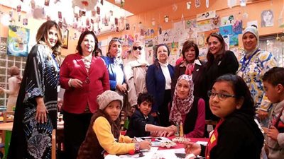 قومي المرأة يزور 57357: ويطلع على أحدث المعايير العالمية في مكافحة العدوى