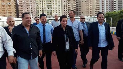 محافظ البحيرة تفتتح مجمع ملاعب السلة الطائرة بنادى دمنهور بتكلفة مليون جنيه