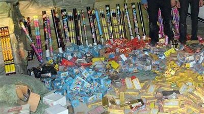 أجهزة البحث الجنائي تضبط 12 قضية اتجار في الألعاب النارية