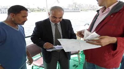 وزير النقل : حملات مكثفة لفحص المعديات النيلية