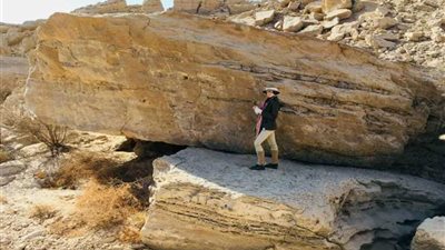 كشف أثري جديد بصحراء الكاب بإدفو