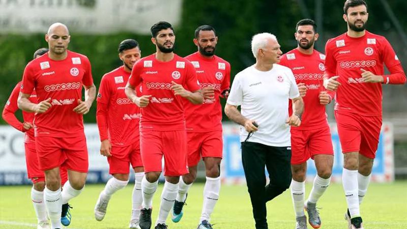 تونس تبدأ اولى تدريباتهم