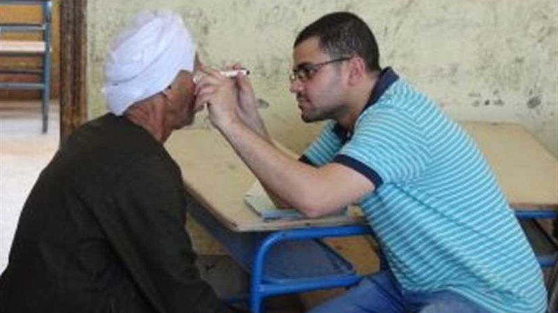 الكشف على 1247 مريضا