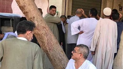 زحام أمام محال الفسيخ بأسيوط .. صور