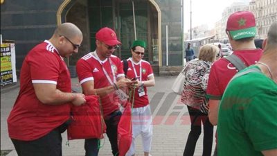 بالصور.. توافد جماهير المغرب على ملعب كريستوفسكي