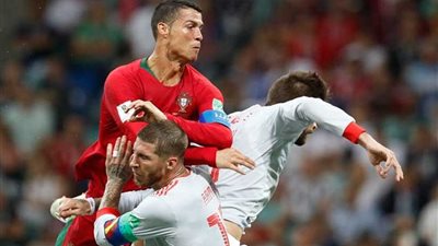 6 أهداف في مباراة إسبانيا والبرتغال