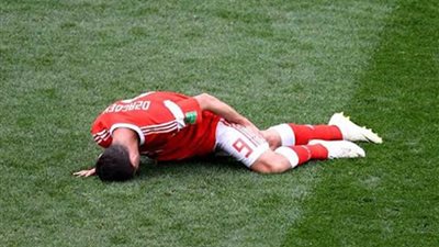 نجم روسيا يغيب عن مواجهة الفراعنة في المونديال