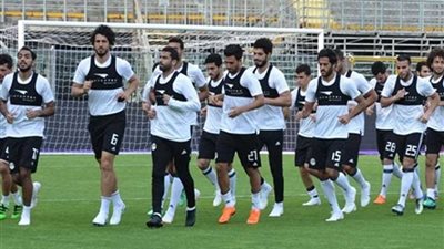 المنتخب الوطني يؤدي مرانه الأخير بجروزني قبل التوجه إلى سانتبطرسبرج للقاء روسيا