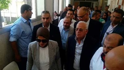 وزيرة الصحة تتفقد مستشفيى بور فؤاد العام والمصح البحرى.. ووحدتي صحة بور فؤاد 2 والمناخ