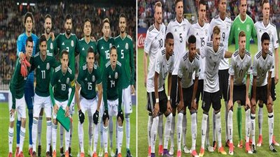 تشكيل ألمانيا والمكسيك في كأس العالم