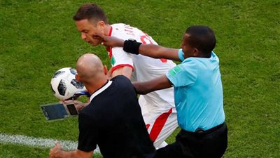 بالصور.. أول مشاجرة في كأس العالم 2018